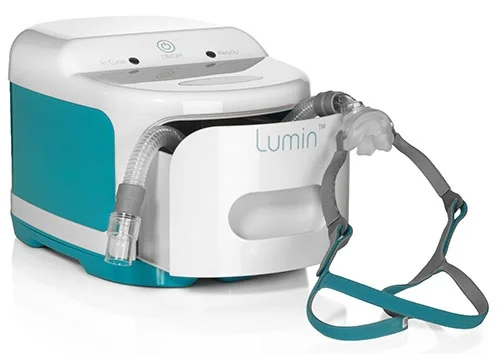 Lumin - устройство за дезинфекция на CPAP маски [3]