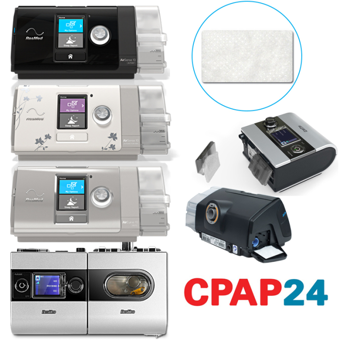 Resmed CPAP хипоалергенен бял филтър (AirSense 10 или S9) [2]