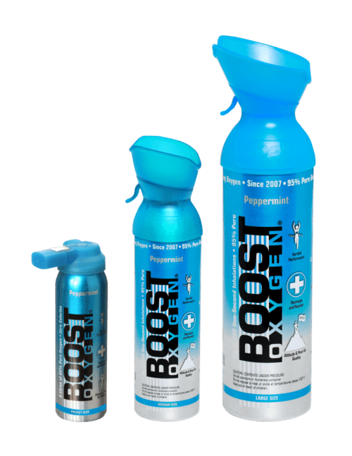 Спрей с инхалатор, концентрация на кислород 95%, Menta - Boost Oxygen [9]