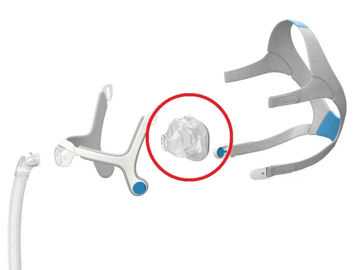 Силиконова възглавничка за назална CPAP маска AirTouch N20 [4]