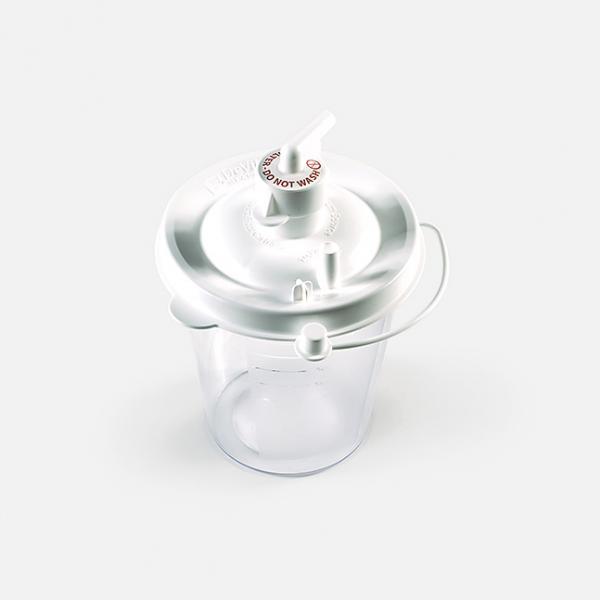 Аспиратор на секрети  VacuAide QSU 1200 мл (стерилизиращ), с батерия [8]