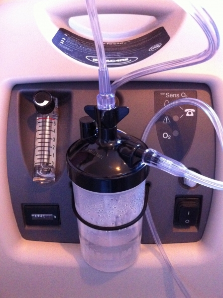 Маркуч връзка концентратор/ овлажнител [4]