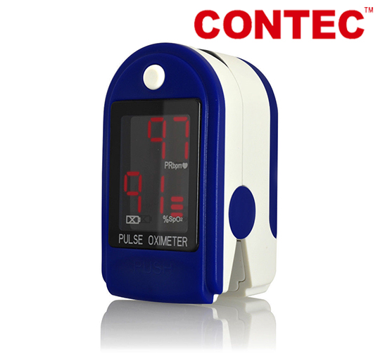 Hаблюдение и диагностика - Пулсоксиметър Contec CMS50DL, с LED дисплей