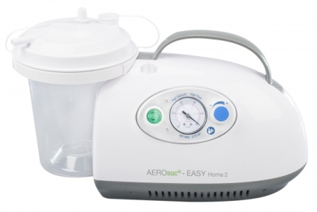 Аспиратори на секрети - Аспиратор за секрети AEROsuc EASY Home 2, 800 мл, 125-530 mmHg, 20 л/мин, с батерия