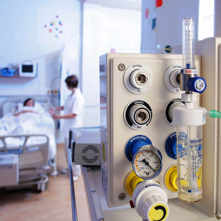 Barbotor - Болничен овлажнител, автоклавируем, 9/16" UNF, 200 мл MEDIWET [1]