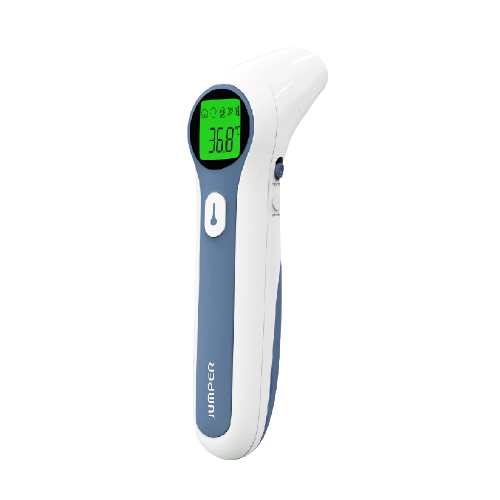Hаблюдение и диагностика - Безконтактен инфрачервен термометър за възрастни и деца - с двоен режим (чело/ухо)