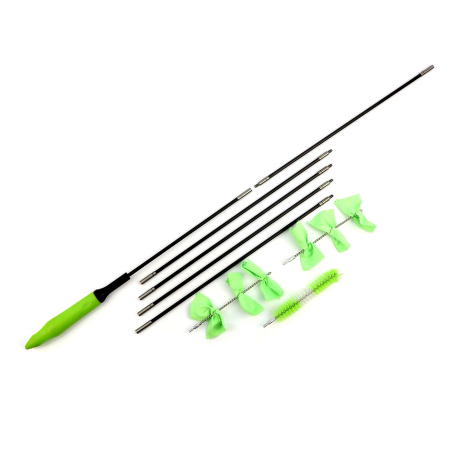 Почистване и дезинфекция CPAP - Четка за почистване на CPAP маркучи, 5-сегментна пръчка, 1,8 м - 2в1 Premium CPAP четка за маркучи