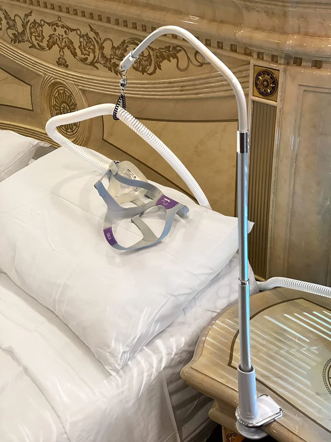 CPAP опора за маркуч с регулируемо рамо и гъвкав накрайник - Hose Lift [3]