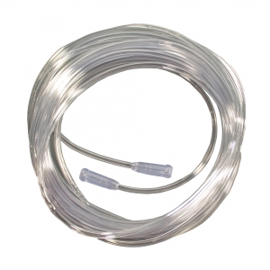 Кислородни концентратори - Периметърен маркуч, прозрачен, 7,6 м, ребра против задушаване