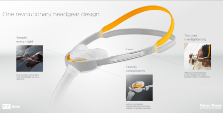 F&P Solo субназална CPAP маска [5]