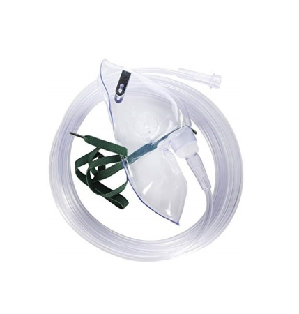 Кислородни маски - Кислородна маска, за възрастни, 2,1 м, средна концентрация - Hudson RCI