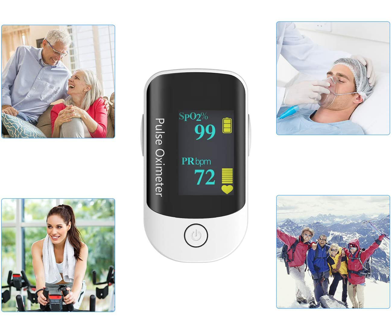 Пулсоксимеър BiPPEX, OLED дисплей [9]