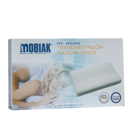 Стандартна възглавница - анатомична и с мемори пяна, 50x30x10 см [3]
