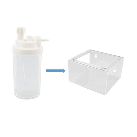 Стенна/нощна стойка HUM за Barbotor - Купа за овлажнител (HAB01-916 + HAB01-916HF) [1]