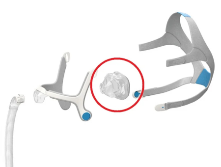 Силиконова възглавничка за назална CPAP маска AirTouch N20 [3]