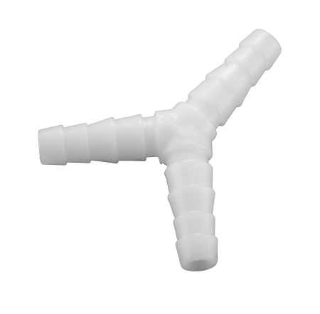 Y-образно разклонение, бяло, Ø 6 мм, свързване на аксесоар за кислороден концентратор - HUM [1]