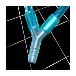 Адаптери - Y-образно разклонение, Ø 6 мм, с 2 маркуча по 2,1 м, залепени в разклонението