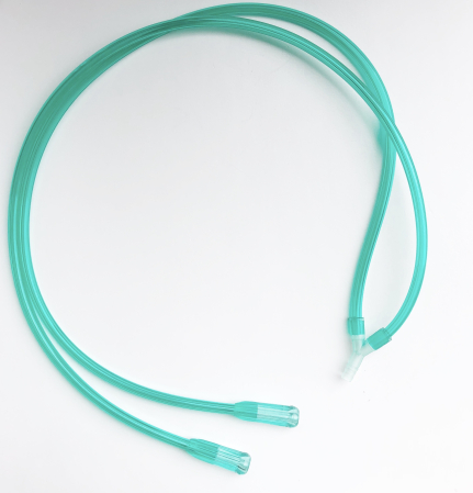 Y-образно разклонение, Ø 6 мм, с 2 маркуча по 2,1 м, залепени в разклонението [3]