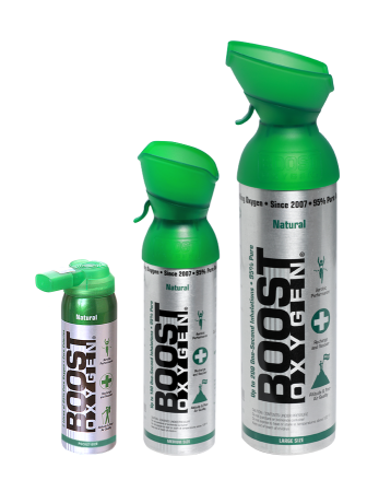 Медицински кислороден спрей - Инхалаторен спрей, концентрация на кислород 95%, без мирис - Boost Oxygen