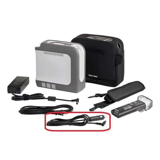 Захранване за кола DC 12V за портативен кислороден концентратор Drive DeVilbiss iGo2 [1]