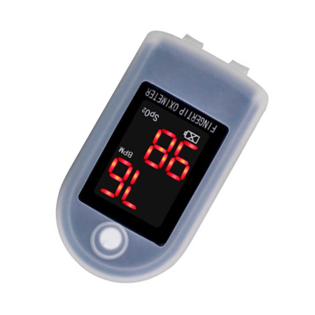 Защитен калъф за пулсов оксиметър, силиконов, прозрачен [2]