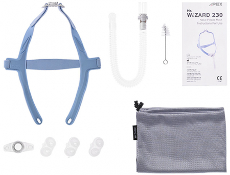 Назална маска с възглавници - Wizard 230 [2]