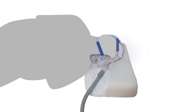 Perna CPAP - Bilevel, spuma cu memorie, anatomica, 50X32X10 cm [3]