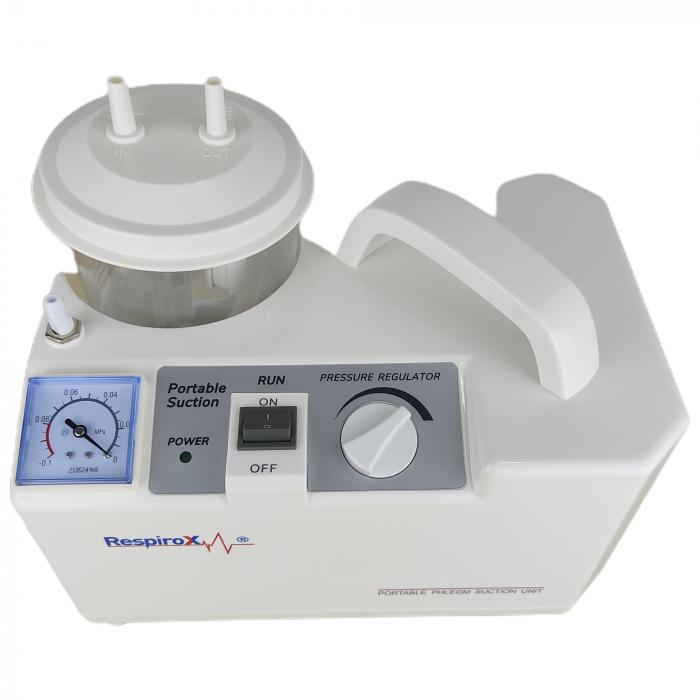Aspirator Secretii RespiroX JLP-001, 1000 ml, ≥ 0.075 MPa, 15 LPM, fara baterie [2]