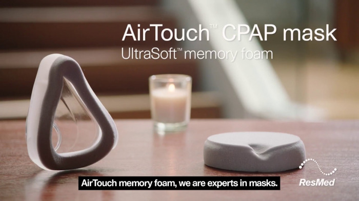 Perna silicon masca CPAP Full Face AirTouch F20 [3]