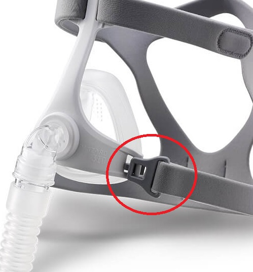 Clips ham masca CPAP Nazala Wizard 310 (set 2 buc.) [2]