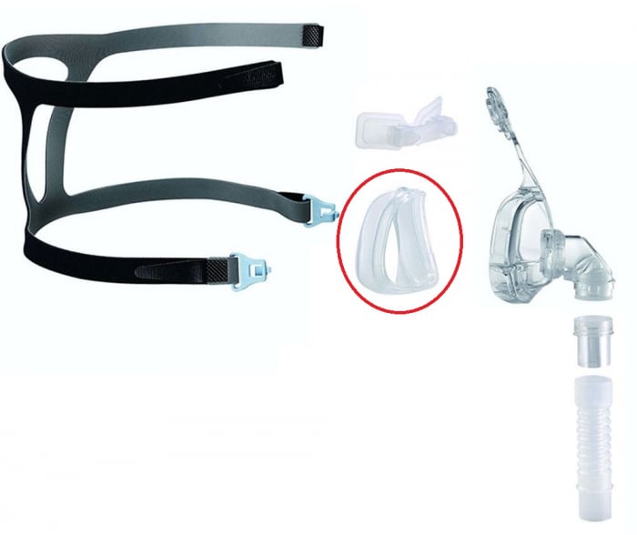 Perna silicon masca CPAP Nazala Wizard 210 [3]