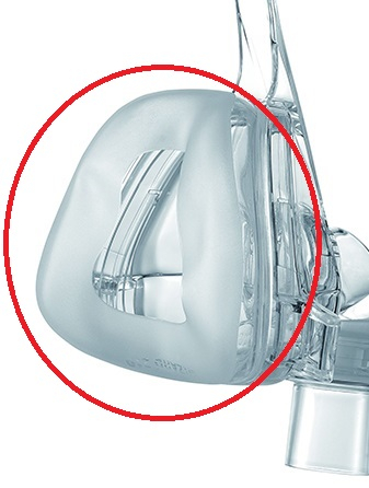 Perna silicon masca CPAP Nazala Wizard 210 [4]