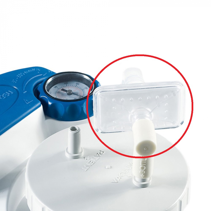 Filtru antibacterian - aspirator secretii VacuAide QSU 1200 ml [2]