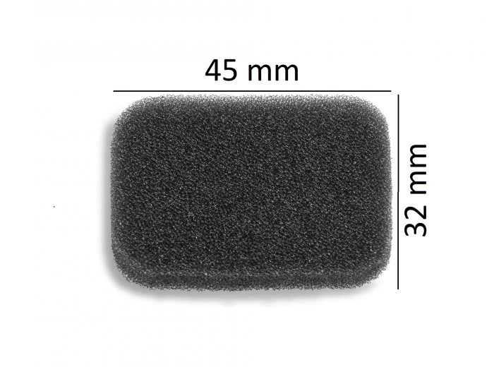 Filtru negru particule grosiere ( > 3 μm) CPAP DeVilbiss  (SleepCube, Blue, Cube 30 ATV) [2]