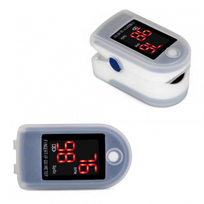 Husa protectie Puls Oximetru, siliconica, transparenta [8]