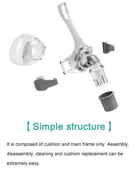 Masca CPAP Nazala BMC N5 [5]