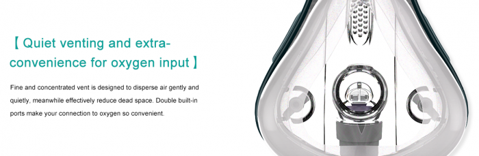 Masca CPAP oro-nazala BMC F1B [5]