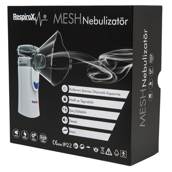 Mini Nebulizator, tehnologie mesh - RespiroX UN100 [3]