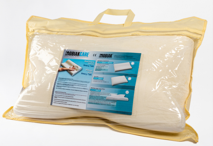 Perna CPAP - spuma cu memorie, anatomica, confort in tratarea Apneei, 60x34x7/12cm [3]