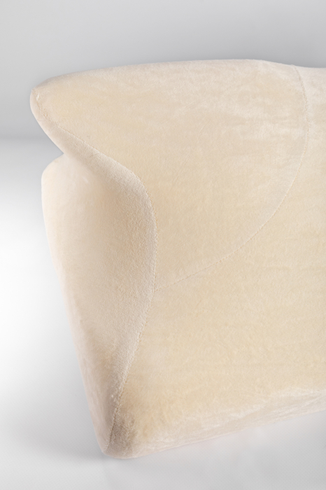 Perna CPAP - spuma cu memorie, anatomica, confort in tratarea Apneei, 60x34x7/12cm [4]