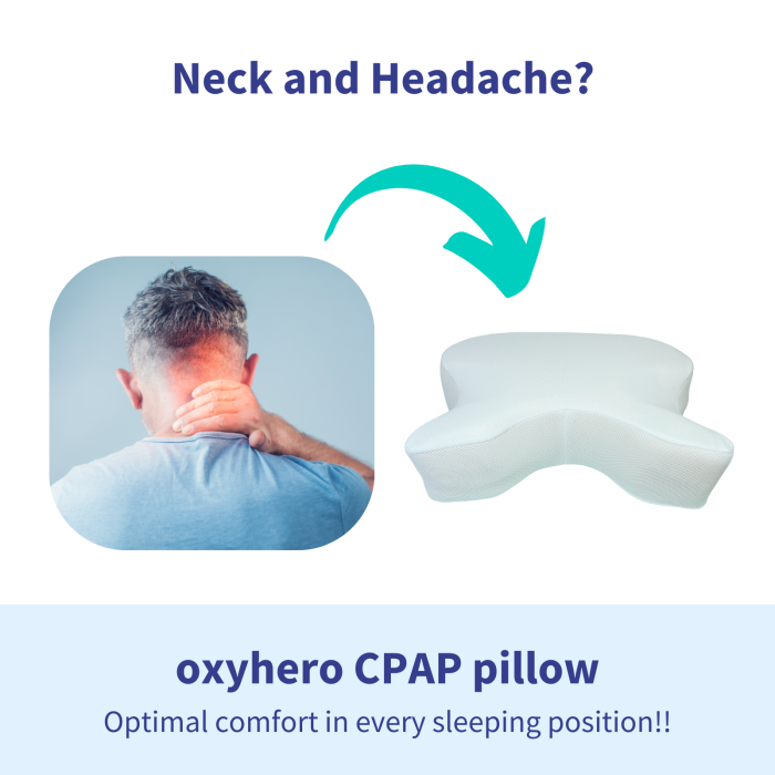 Perna CPAP Oxyhero , ergonomica, confort in tratarea apneei in somn [4]