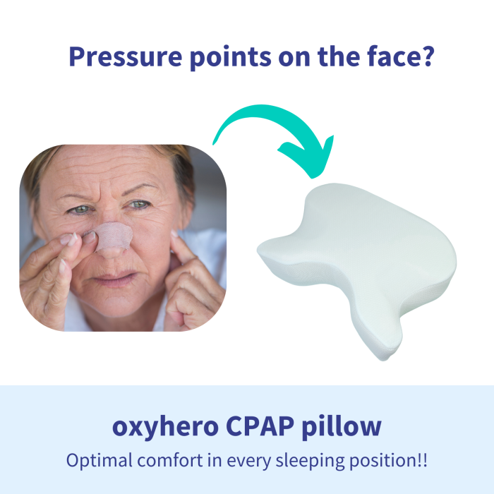 Perna CPAP Oxyhero , ergonomica, confort in tratarea apneei in somn [3]