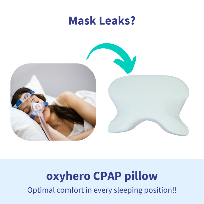 Perna CPAP Oxyhero , ergonomica, confort in tratarea apneei in somn [5]