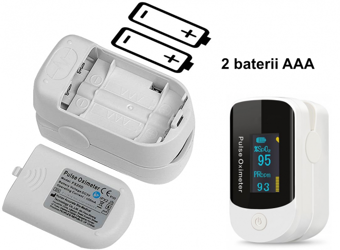 Pulsoximetru BiPPEX, display OLED [13]