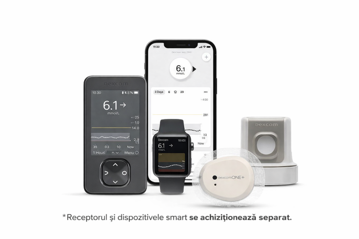 Dexcom ONE+ sistem monitorizare continua glicemie CGM senzor diabet [6]