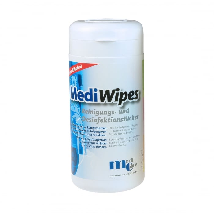 Servetele umede curatare/dezinfectare masca CPAP - MediWipes Neutral (115buc,30x30cm) [1]