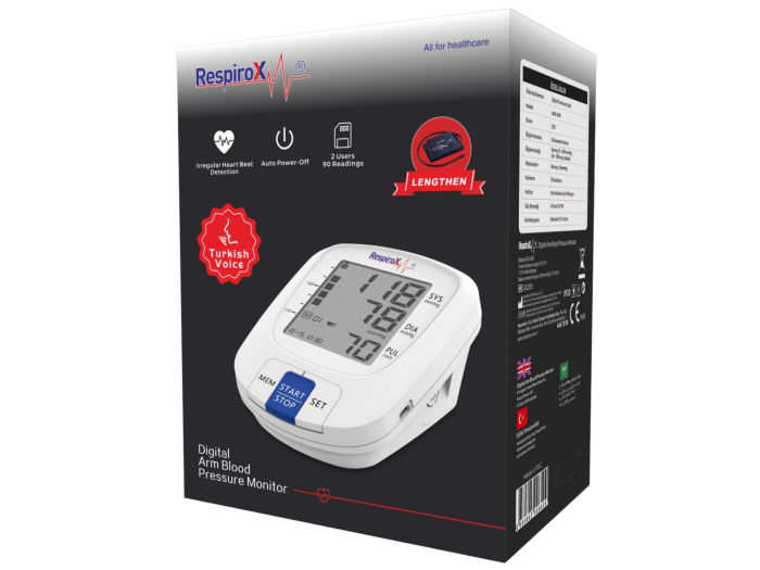 Tensiometru de brat cu baterii Respirox AXD-808-B [4]