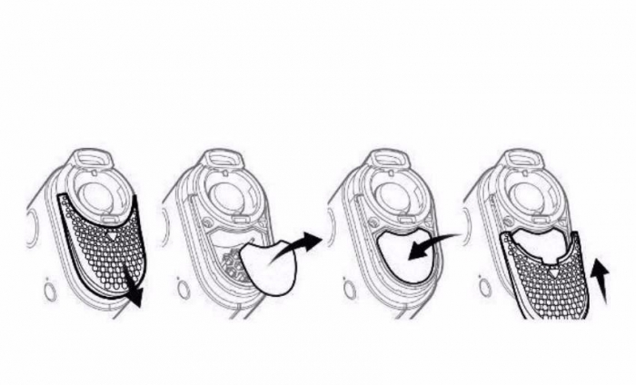 Filtru alb standard ( > 7 μm) miniCPAP AirMini - Resmed [3]