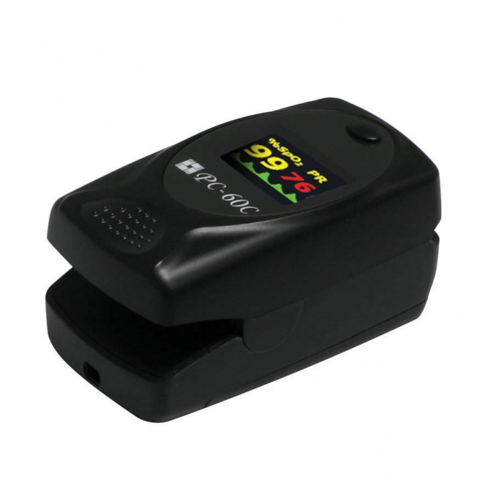 Pulsoximetru PC‐60C (OLED display, SpO2, PR, PI & Plethysmogram) [3]
