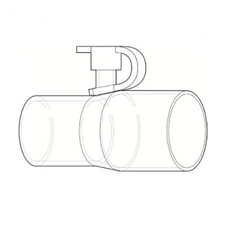 Adaptor furtun CPAP pentru aport de oxigen - Philips Respironics [2]